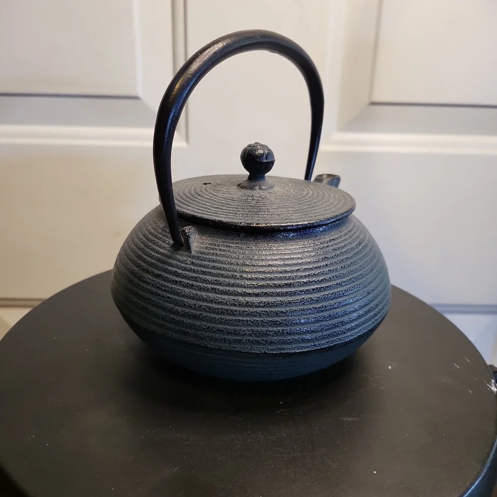 Vintage Japanese Cast Iron Tea Kettle Teapot